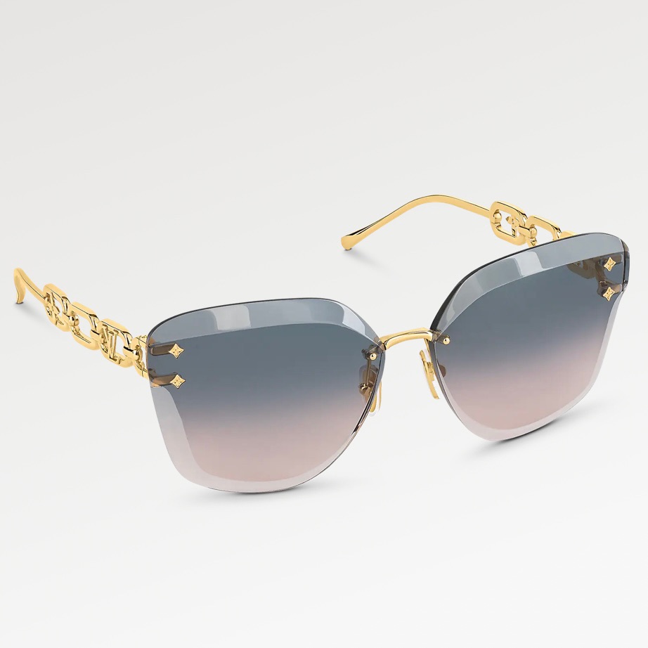 Louis Vuitton Lv Jewel Cat Eye Cateye Sunglasses - New In Box